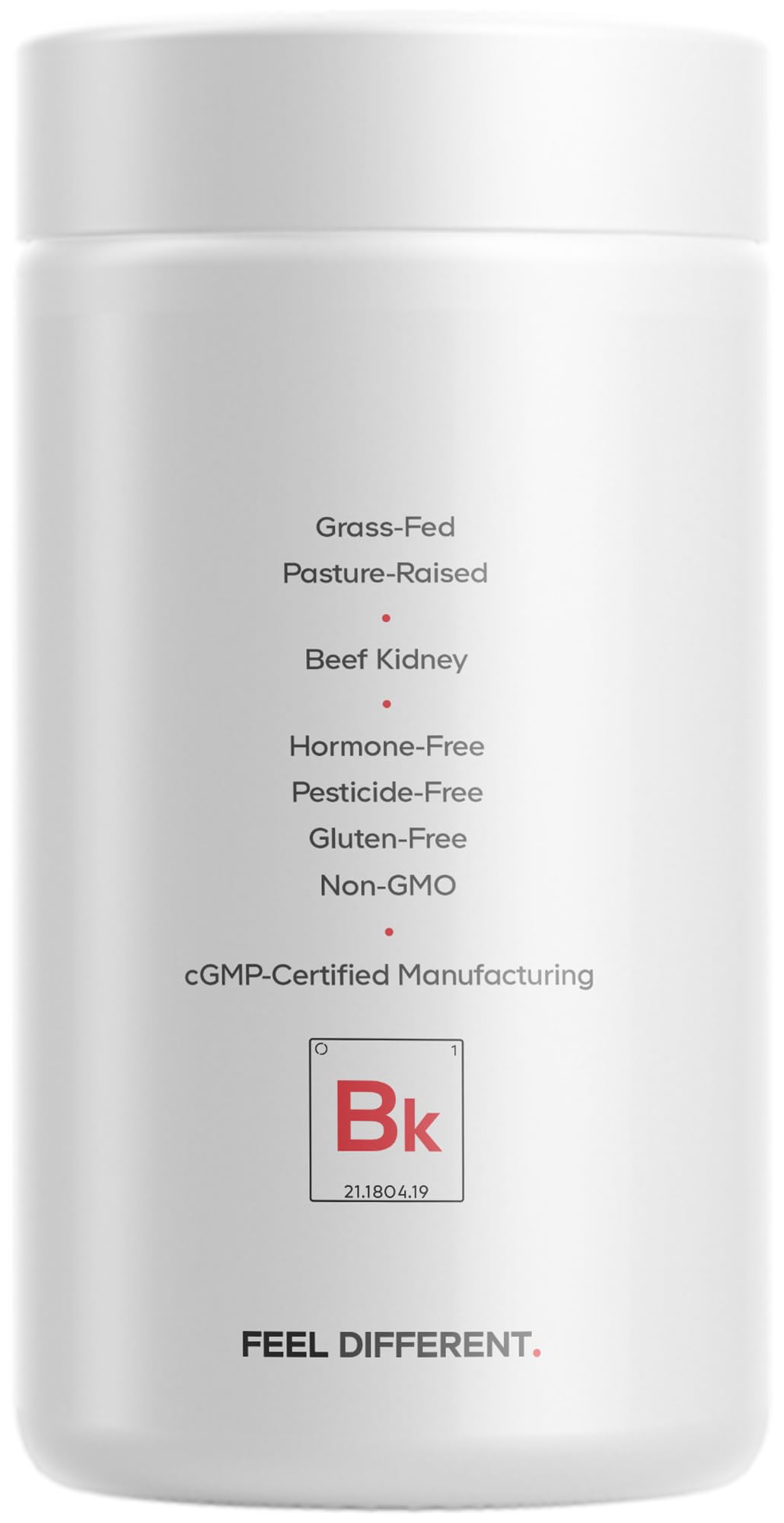 Codeage Grass Fed Beef Kidney Supplement - Freeze Dried, Non-Defatted, Desiccated Glandulars Nutrition Bovine Pills – Pasture Raised Beef Vitamins - Non-GMO -180 Capsules