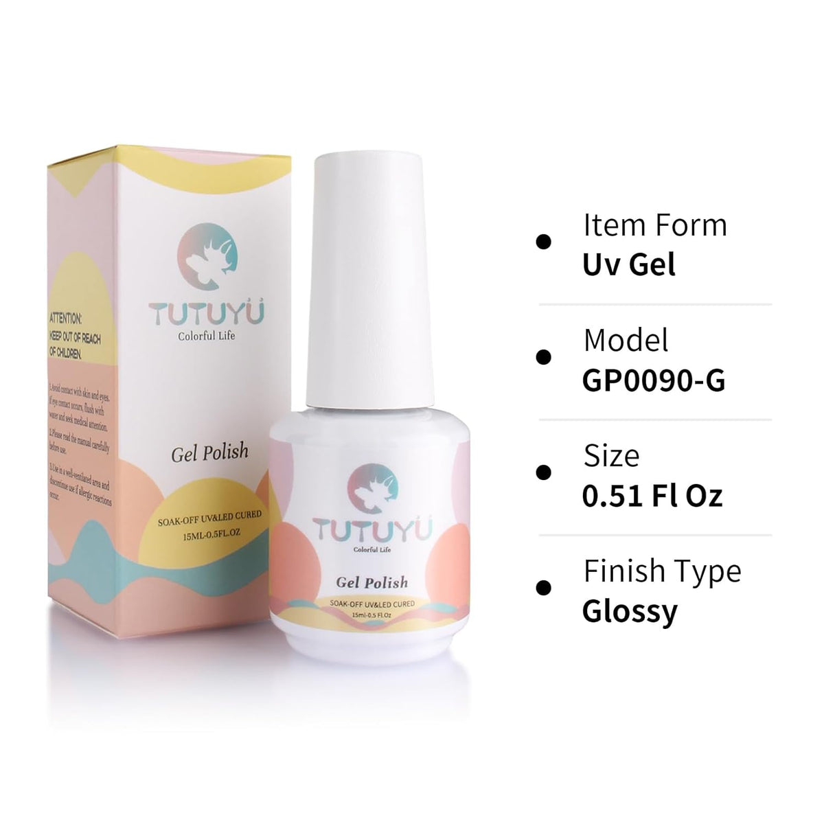 Rose Gold Super Glitter Gel Nail Polish,15ml UV/LED Soak Off Sparkly Rose Gold Gel Polish for Manicure Salon or DIY Nail Art at Home,Holiday Party Color - GP0090