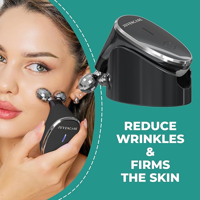 Microcurrent Facial Device- 6 in 1 Advanced Face Microcurrent Device- Microcurrent Facial Machine- Skin Care (Dark Grey)