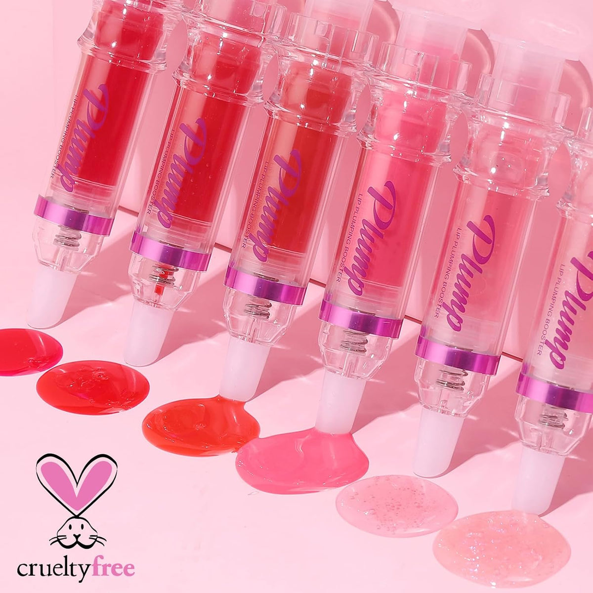 Erinde Lip Plumper Gloss, Natural Spicy Lip Plumping Booster, Ultra-Hydrating & Nourishing Plump Lip Plumper, Glossy Finish Fuller Lip Plumping Oil for Women Girls, 01#