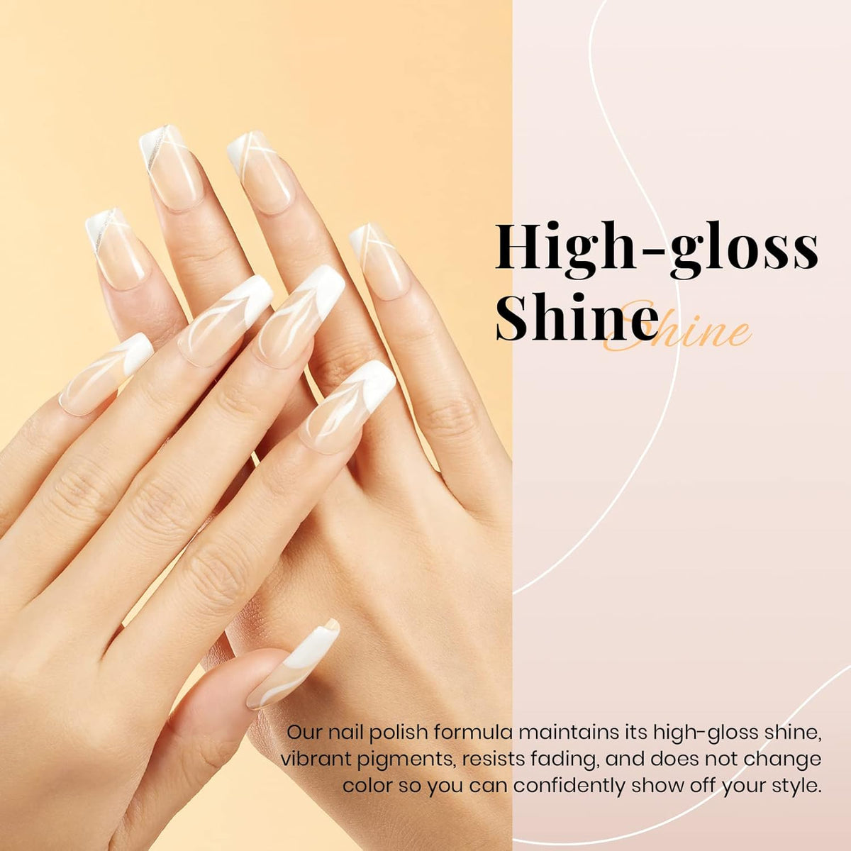 Beetles Nude Gel Polish, 15ml Jelly Neutral Nude Gel Nail Polish Set Translucent Effect Nail Concealer Soak Off UV Spring Summer French Nail Art Design Gift for Women