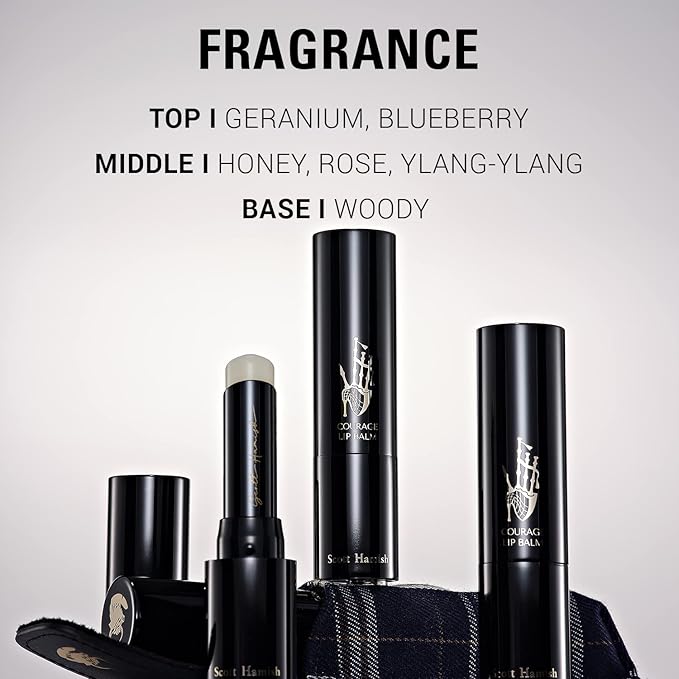 Blue Blended Set + Courage Lip Balm & Case Gift Set Bundle