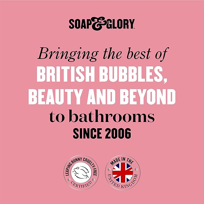 Soap & Glory Simply The Boost Exfoliating Body Scrub - Smoothing & Buffing Body Scrub - Body Polish with Vitamin B5, Vitamin C, & Vitamin E (300ml)