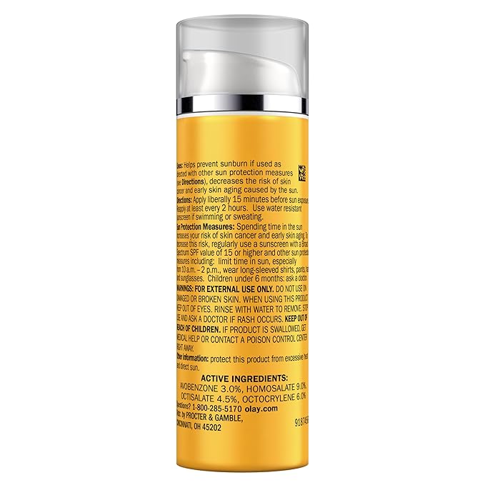Olay Regenerist Vitamin C + Peptide 24 Face Moisturizer with Sunscreen, SPF 30, 1.7 oz + Whip Moisturizer Travel/Trial Size Gift Set