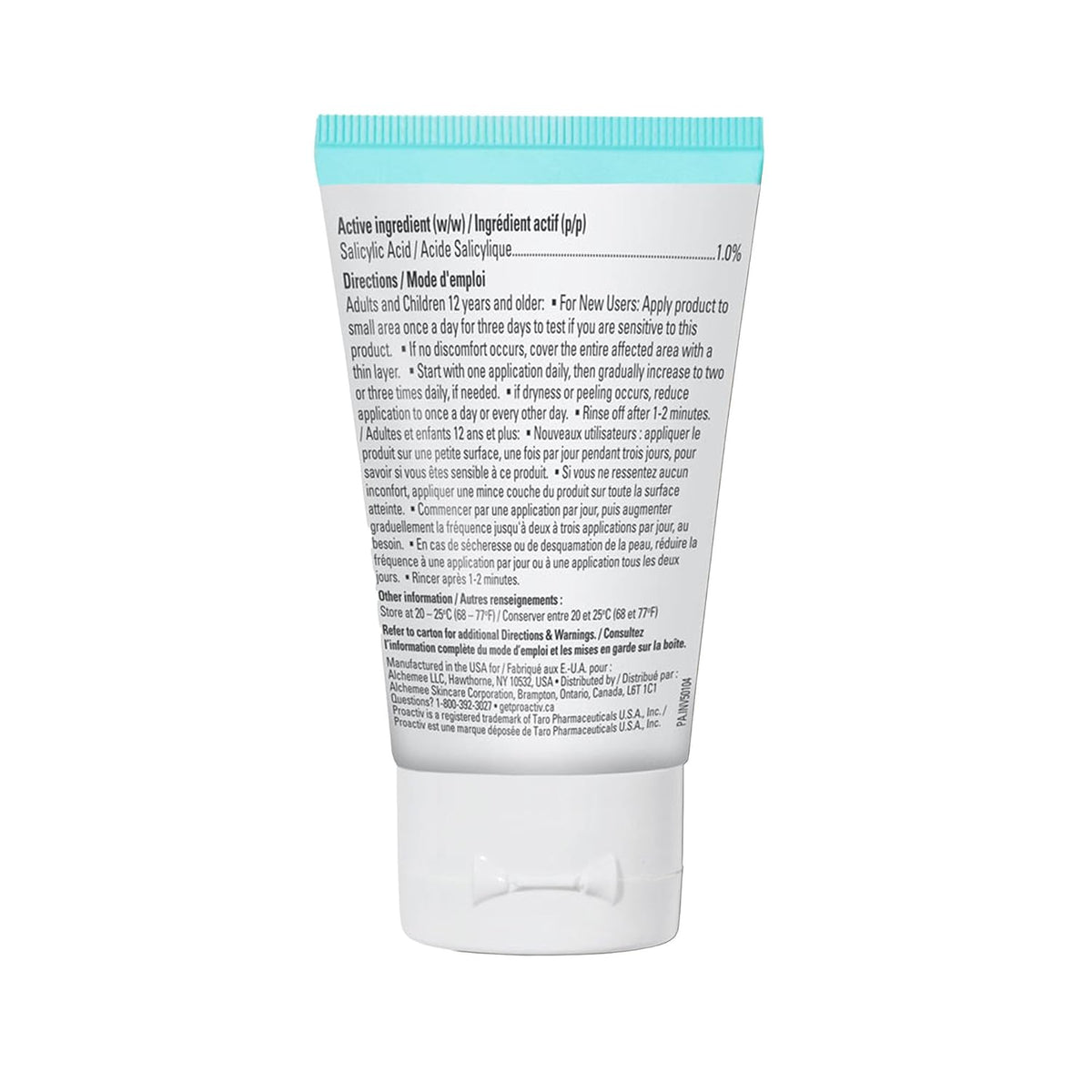 Proactiv+ Smoothing BHA Cleanser, 6 oz, Unscented Acne Treatment for All Skin Types, 1% Salicylic Acid Cleanser with Soothing Aloe