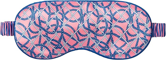 slip Pure Silk Sleep Mask - Yacht Club | 100% Mulberry Silk, Ultra Soft & Comfortable | Blocks Light for Restful Sleep| Gentle on Skin & Hair, Ideal for Travel & Home