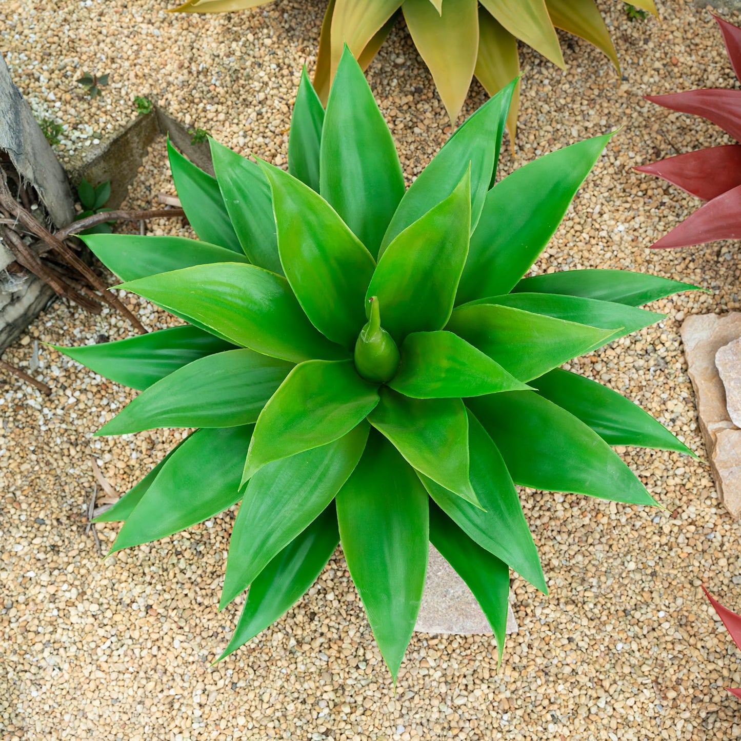 Ttranewsoo Artificial Plants,Large UV Resistant Fake Planters for Indoor and Outdoor Decorating