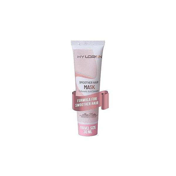 Mon Platin Professional Hair Mask for Damaged & Straightened , 500ml - HY Loren Smoother with Hyaluronic Acid, Deep Conditioning Treatment, Anti-Frizz Conditioner