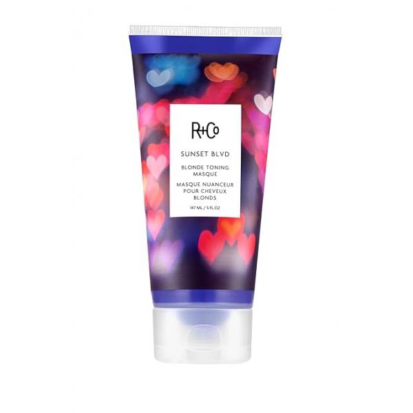 R+Co Sunset Blvd Blonde Toning Masque | Corrects Hues + Prevents Fading Hair Color Nourishes Vegan Cruelty-Free 5 Oz