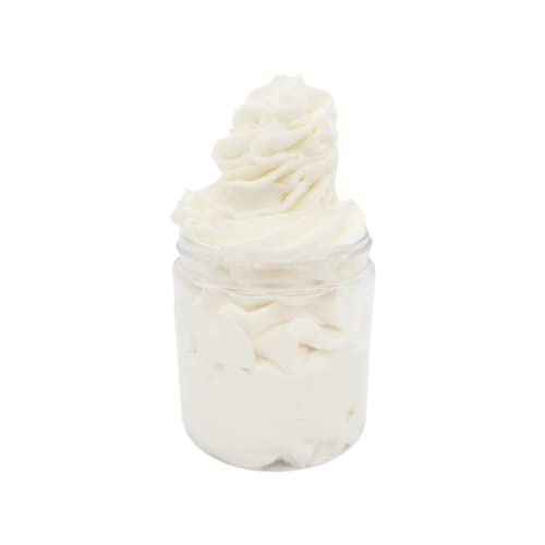 Peppermint Bark Whipped Body Butter, natural lotion, organic, 4oz jar, made with shea butter, mango butter, coconut oil, almond oil