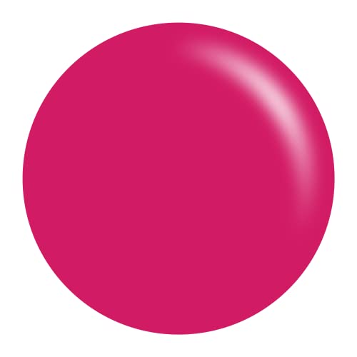 DND DC Gel Polish Set, Pink Collection, UV/LED Gel Polish and Air Dry Nail Lacquer, Matching Chip-Free Polish Duo, 006 Deep Pink, 0.5 Fl Oz
