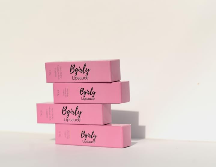 | Handmade, Vegan, Moisturizing Lip Gloss, Non-Sticky Lip Gloss (Bombshell)