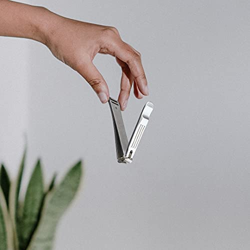 Seki Edge Stainless Steel Toenail Clippers - (SS-107) - Sharp Cutting Edges for Thick Nails for Men & Women - Professional & Home Use - Made in Japan