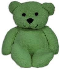 Thermal-Aid Zoo Animals - Hunter The Green Bear - Heatable Therapeutic Stuffed Animals for Kids - Hot & Cold Therapy - Ice Pack & Heating Pack