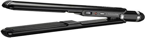 BaBylissPRO Porcelain Flat Iron Hair Straightener, Hair Straightener Iron for Professional Salon Results and All Hair Types