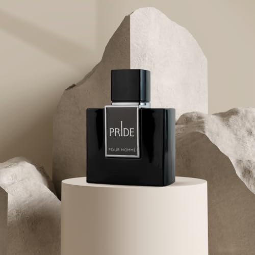 Pride Pour Homme Eau de Parfum, 3.4 Fl. Oz – Strong Fresh Sporty Fragrance with Apple, Lavender, and Cedarwood