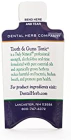 Tonic Traveler Mouthwash Minis (12 Pack) + Bamboo Toothbrush – Natural Alcohol-Free Mouthwash for Gum Health & Bad Breath – Dental Herb Company