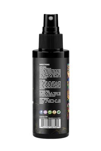 Lion Locs Starter Twist and Lock Spray for New Dreadlocks | Vegan Sea Salt Mist with Essential Oils & Aloe (4oz)