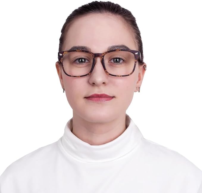 YEIN Bifocal Reading Glasses with Blue Light Blocking Lenses, Bifocal Reader for Women and Men, Vintage Square frame with Spring Hinge (+0.00/+1.75 magnification)
