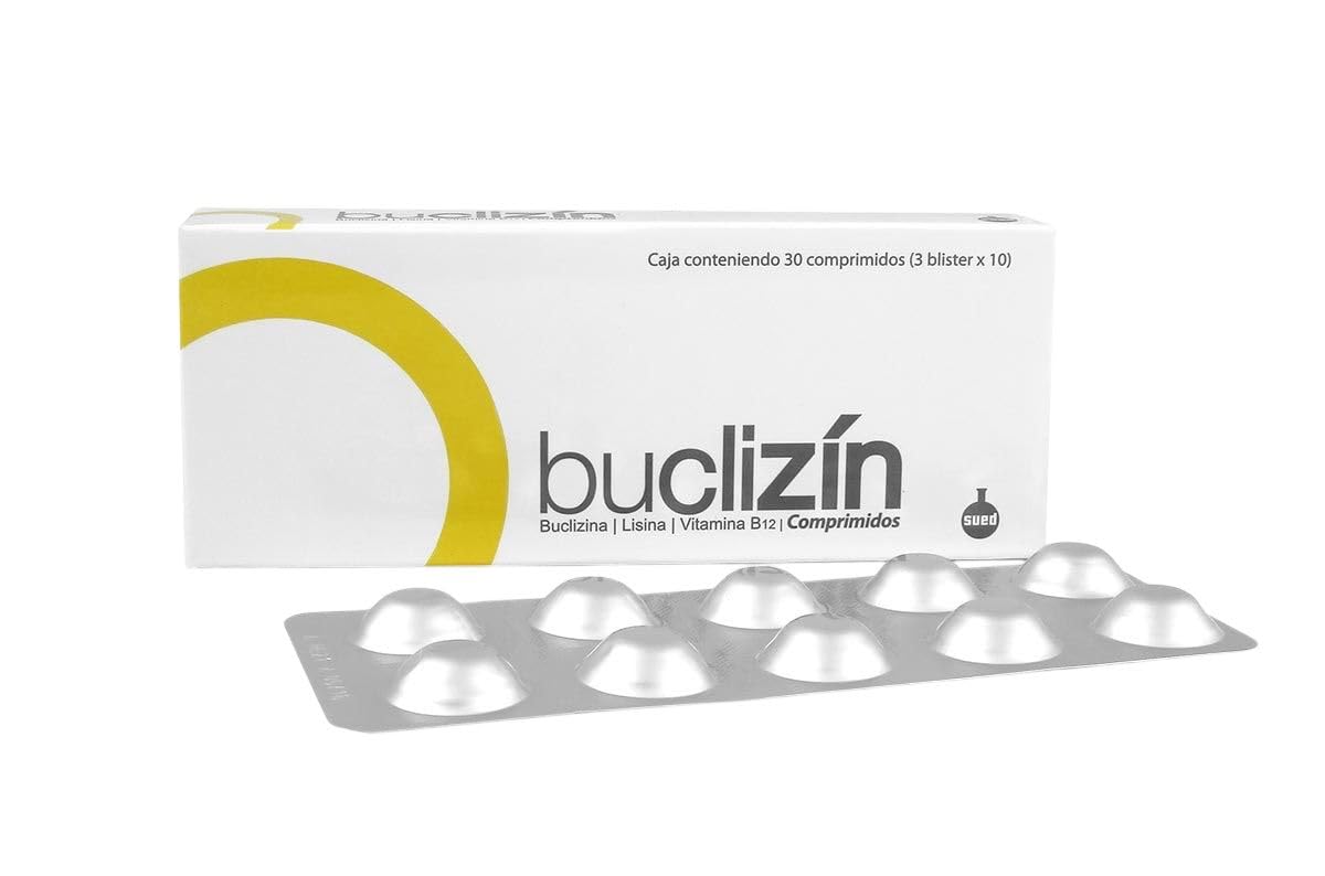 Buclizin Vitamin Appetite Orginal 30 capsulas