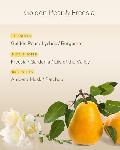 Shampoo & Conditioner Set, Hydrating & Moisturizing for Dry, Damaged, Color-Treated Hair, Paraben & Sulfate Free, Clean Hair Shampoo & Conditioner for Women & Men, White (8.5 fl oz Each)