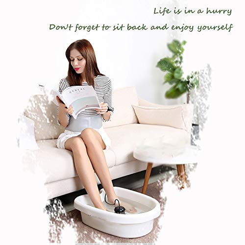 Professional Ionic Foot Bath Basin Tub Perfect for Birthday for All Detox Foot Soak Machines Heavy Duty Tub,Feet Massage Tube for Soak, or Detox,with 100 Pcs Disposable Plastic Liners