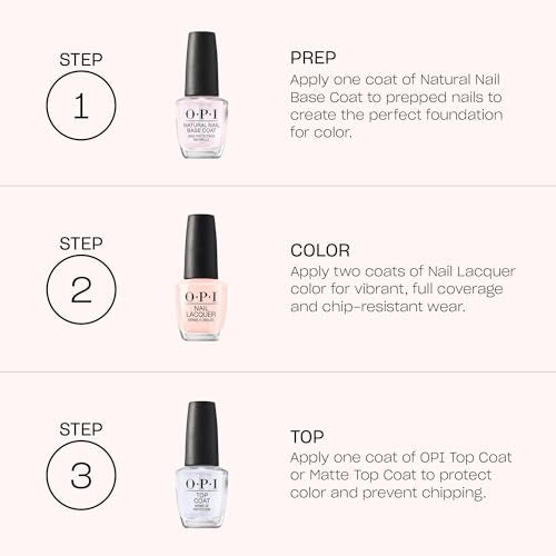 OPI Nail Lacquer Nail Polish | Opaque Bright Orange Crème Chip Resistant Nail Polish | Vegan, Fast Drying, Streak Free