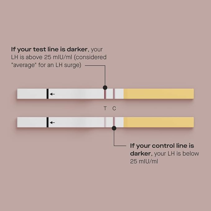 Modern Fertility Ovulation Test | Reliable at-Home Test Helps You Identify Fertile Days, Predict Ovulation, and Get in Sync with Your Cycle, FSA HSA Approved | 40 Test Strips