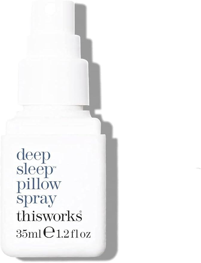 THISWORKS Deep Sleep Pillow Spray: Fast-Acting Natural Rest Aid with Lavender for Relaxation, 35 ml 1.2 Fl Oz (Trial Size | Portable | Great for Travel)