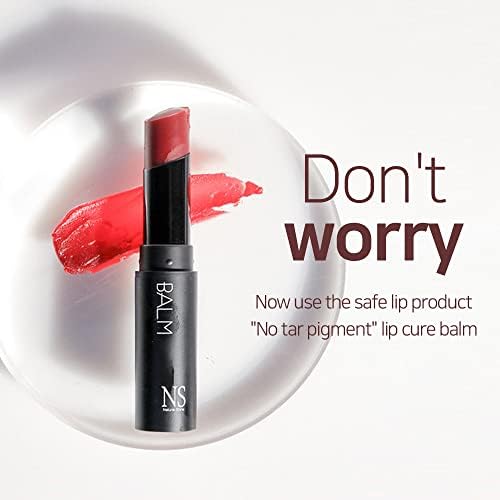 Lux Triple Lip Cure Balm (0.17 oz) (AURA (Deep Magenta Pink)) 4 million units sold in Korea, Natural Tinted Korean Lip Balm, Petroleum/Paraben Free, Lip Butter,lip balm hydrating,tinted moisturizer
