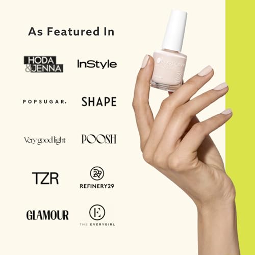 Dazzle Dry Nail Lacquer (Step 3) - Pinkies Up - A pale, barely-there pink with cool undertones. Sheer cream. (0.5 fl oz)