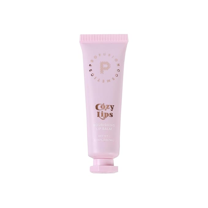 Profusion Cosmetics Frosted Snow Sparkle Sugar Lip Scrub and Hydrating Lip Balm, Exfoliating Lip Scrub and Nourishing Lip Balm With Long Lasting Hydration, Vegan and Cruelty Free