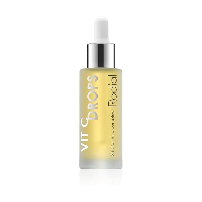 Rodial Vit C Booster Drops 1fl.oz, Brighten and Renew, Rejuvenating Lightweight Vitamin C Face Serum, High Performance Formula with Vitamin B5 and Babassu Oil, Radiance and Luminosity Boost
