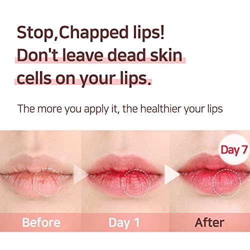 Lux Triple Lip Cure Balm (0.17 oz) 4 million units sold in Korea, Natural Tinted Korean Lip Balm, Petroleum/Paraben Free, Lip Butter,lip balm hydrating,tinted moisturizer (RABBIT ROSE (Berry Pink))