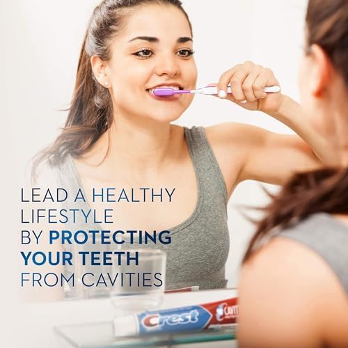 Crest, Cavity Protection Fluoride Anticavity Toothpaste, 0.85 Oz Travel Size (100 Pack)