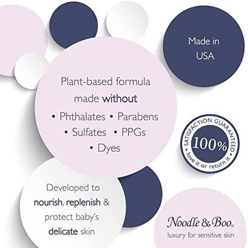 Noodle & Boo Bouncing Baby Bubbles for Sensitive Skin and Hypoallergenic
