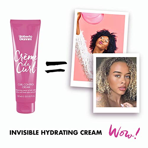 Umberto Giannini Creme De Curl Control Cream, Vegan & Cruelty Free Curl Control Cream, 150 ml