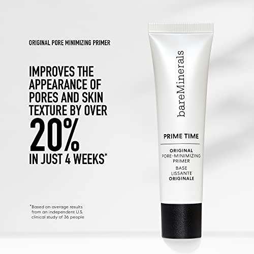 bareMinerals Original Get Started Kit, 4 Piece Mini Mineral Makeup Includes Original Loose Foundation, Face Primer, Setting Powder, Brush, Travel Sizes, Must-Have Kit, Vegan