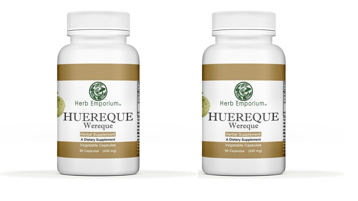 Herb Emporium Huereque (Wereque, Wereke, Ibervillea sonorae) 180 Capsules (950 mg) for Overall Health (2 Pack)