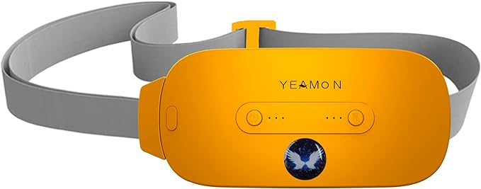 Portable CordlessElectric Waist Belt Device, Fast with 3 Heat Levels and 3 Massage Modes, Back or Belly Heating Pad for Women and Girl