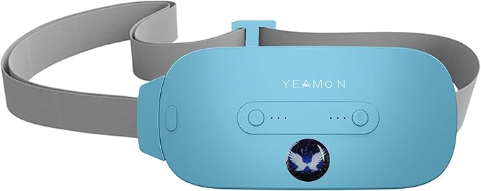 Portable Cordless Fast Heating Pad, Electric Waist Belt Device with 3 Heat Levels and 3 Massage Modes, Back or Belly Heating Pad for Women and Girl