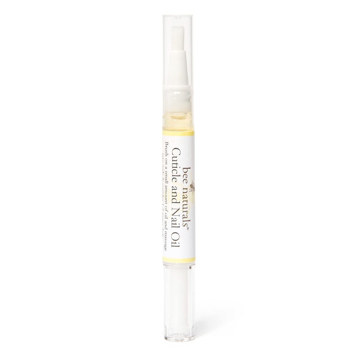 Bee Naturals Nail & Cuticle Oil Kit – Nourishing Nail Strengthener with Vitamin E, Olive & Avocado Oils – Lavender Lemon & Tea Tree Aromatherapy – Easy Pen Applicator for Healthy, Revitalized Nails