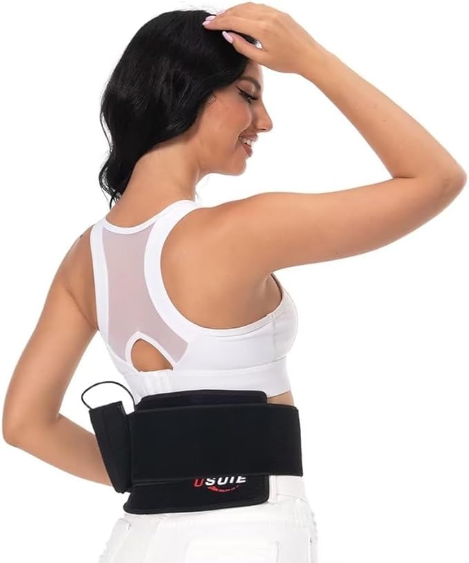 Red Light Therapy Belt for Body, Infrared Light Therapy Device, LED Flexible Wearable Wrap, with Timer for Back Shoulder Waist Muscle Pain Relief Gift for Woman and Man