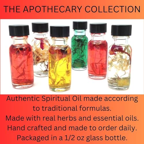 SATURN Roman Spiritual Oil (aceite) for Hoodoo, Voodoo, Santeria, Wicca, Rootwork, & Spells