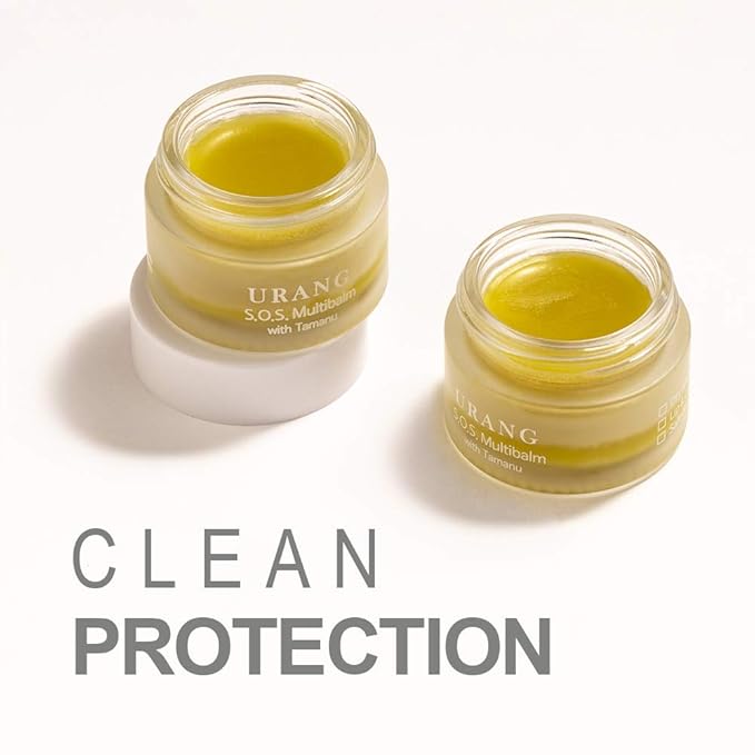 SOS Multibalm | Natural Organic Deep All Purpose Balm | Supports Healing Dry Lips, Elbow, Knee, Hands & Scars | For All Skin Types Oily, Dry & Sensitive | Natural Skincare for Women, Men