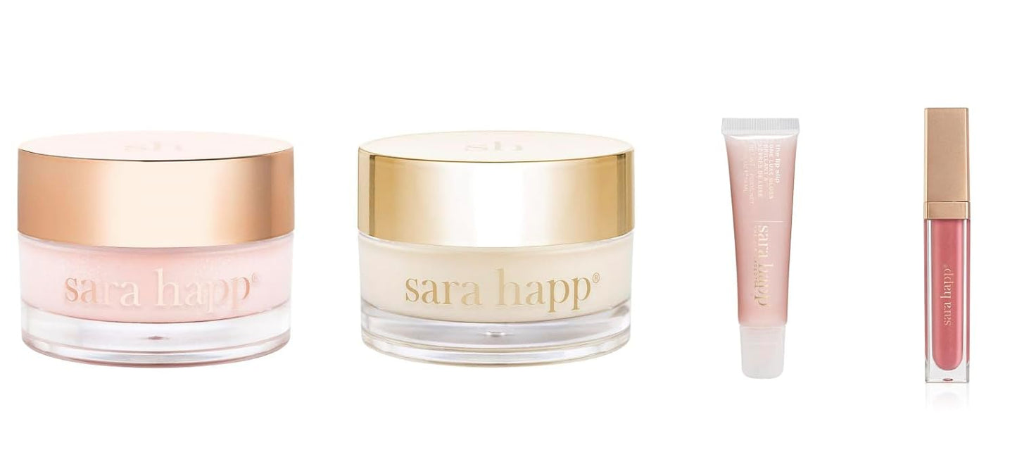 sara happ Luxe Balm + One Luxe Gloss + Dream Slip Overnight Lip Mask + Pink Slip One Luxe Gloss
