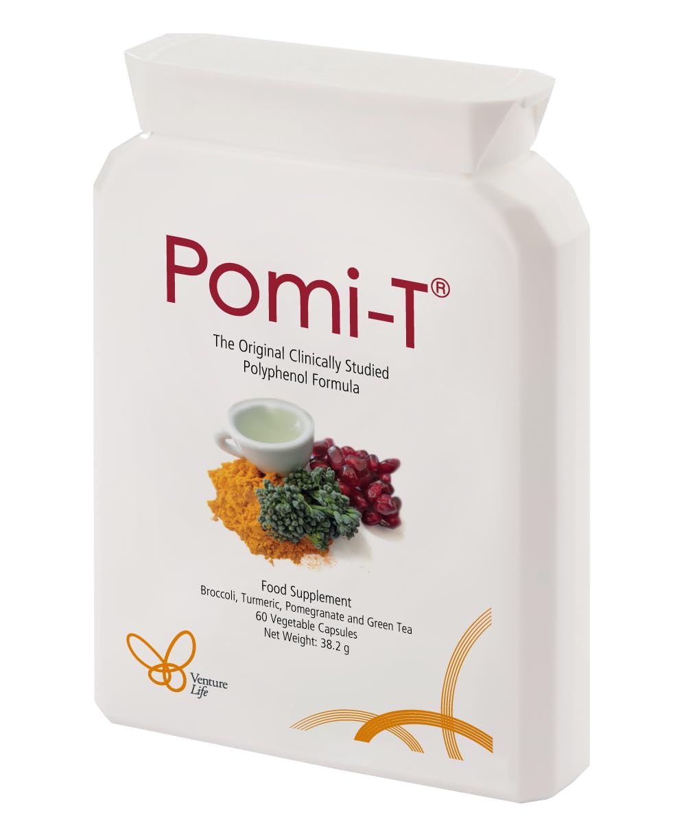 Pomi-T Polyphenol Food Supplement 60 Capsules (Pack of 3) by PomiT