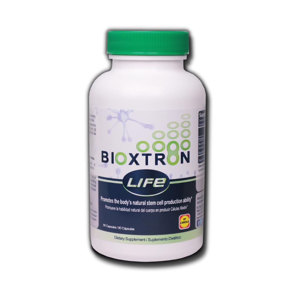 Bioxtron Life AFA Stem Cell Supplement - Joint, Muscle, Immune Support, Energy - 90 Capsules