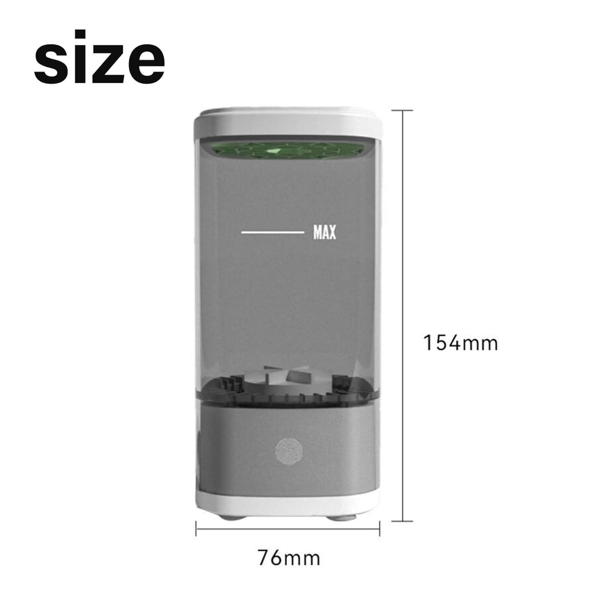 Wavearnn Electric Makeup Brush Cleaner,2025 upgrade 2-in-1 Electric Makeup Brush Automatic Cleaner,Efficient Deep Cleaning All Types Of Brushes,For All Types Of Brushes Set (Plug-in type,White)