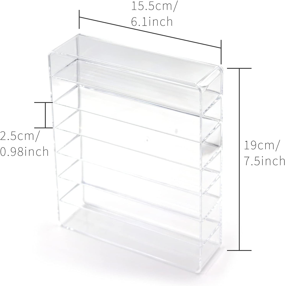 Makeup Organizer, Compact Makeup Palette Organize, for Bathroom Countertops, Vanities, Cabinets, Sleek Modern Cosmetics Storage Solution for - Eyeshadow Palettes, Contour Kits, Blush